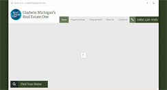 Desktop Screenshot of gladwinmihomes.com