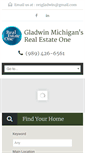 Mobile Screenshot of gladwinmihomes.com